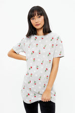 Holiday Cactus Organic Cotton Sleep Tee thumbnail 1