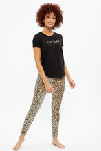 High Rise Let's Avocuddle Velour Pajama Legging thumbnail 9