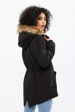 Manteau anorak doublé de fausse fourrure thumbnail 4