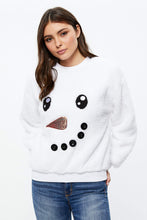 Pull sherpa bonhomme de neige ras du cou thumbnail 3