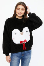 Pull sherpa pingouin ras du cou thumbnail 2