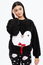 Pull sherpa pingouin ras du cou thumbnail 1