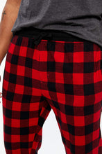 Red Buffalo Plaid Pajama Jogger thumbnail 3