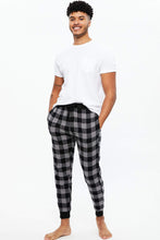 Grey Buffalo Plaid Pajama Jogger thumbnail 2