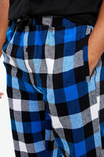 Classic Blue Check Plaid Pajama Pant thumbnail 3