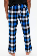 Classic Blue Check Plaid Pajama Pant thumbnail 4