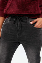 Slim Knit Denim Jogger thumbnail 3