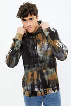 North Western Linear Wolf Tie Dye Graphic Hoodie thumbnail 5