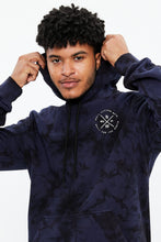North Western Linear Wolf Tie Dye Graphic Hoodie thumbnail 8