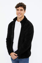 Teddy Sherpa Mock Neck Zip Sweater thumbnail 11