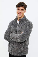Teddy Sherpa Mock Neck Zip Sweater thumbnail 7