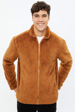 Teddy Sherpa Mock Neck Zip Sweater thumbnail 6