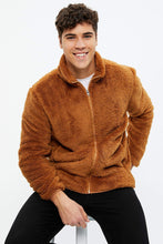 Teddy Sherpa Mock Neck Zip Sweater thumbnail 4