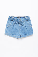 AERO Girls Paperbag Denim Short thumbnail 1