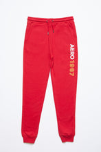 Boys Fleece AERO 1987 Graphic Leg Print Jogger thumbnail 12