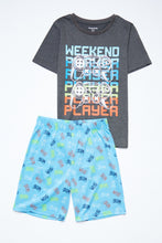 Ensemble pyjama Aéropostale à imprimé Weekend Player pour garçon thumbnail 1
