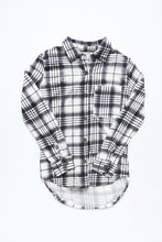 Chemise à carreaux AERO Super Doux surdimensionné pour fille thumbnail 2