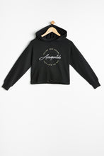AERO Girls AÃ©ropostale Follow Your Dreams Graphic Cinch Waist Pullover Hoodie thumbnail 1