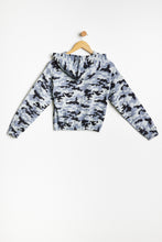 AERO Girls Camouflage AÃ©ropostale Follow Your Dreams Graphic Cinch Waist Pullover Hoodie thumbnail 2
