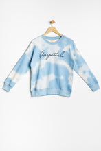 AERO Girls Tie Dye AÃ©ropostale Graphic Crew Neck Oversize Sweatshirt thumbnail 1