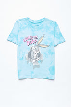 T-shirt Aéropostale noué-teint à imprimé Bugs Bunny What's Up Doc pour fille thumbnail 1