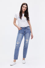 Mid Rise Boyfriend Jean thumbnail 1