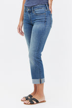 Jean ajustÃ© mi-taille et Ã©courtÃ© Sweet Crop thumbnail 3