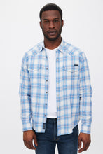 Chemise manches longues à carreaux Western Santa Fe thumbnail 1