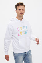 Haut Ã  capuchon unisexe Pride Ã  imprimÃ© Born Lucky thumbnail 5