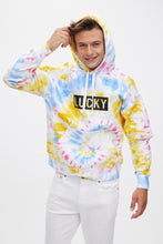 Haut Ã  capuchon unisexe Pride nouÃ©-teint Ã  imprimÃ© Lucky thumbnail 3