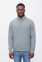 Mineral Wash Mock Neck Sweatshirt thumbnail 1