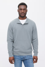 Mineral Wash Mock Neck Sweatshirt thumbnail 3