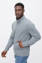 Mineral Wash Mock Neck Sweatshirt thumbnail 4