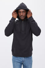 Mineral Wash Half-Zip Hoodie thumbnail 4