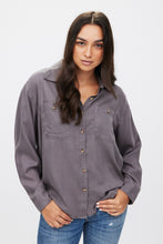 Tencel Double Pocket Button-Up Shirt thumbnail 2