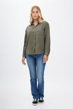 Tencel Double Pocket Button-Up Shirt thumbnail 6