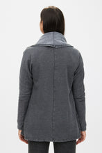 Cardigan châle en molleton thumbnail 4