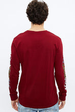 T-shirt manche longue à imprimé AERO tri-colore thumbnail 9