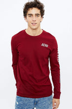 T-shirt manche longue à imprimé AERO tri-colore thumbnail 7
