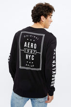 T-shirt à imprimé AERO 1987 carré linéaire thumbnail 4