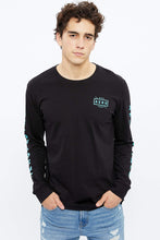 AERO Square Stamp Long Sleeve Graphic Tee thumbnail 3