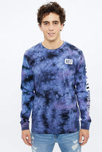 AERO NYC Sleeve Tie Dye Long Sleeve Graphic Tee thumbnail 1