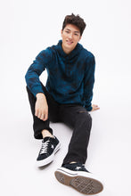 AERO Tie Dye Tonal Embroidery Graphic Pullover Hoodie thumbnail 9