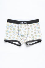 AERO Tie Dye Smiley Face Graphic Boxer Trunk thumbnail 1