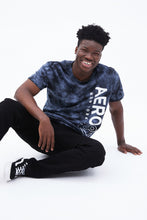 AERO Tie Dye Aero 87 Vertical Print Graphic Tee thumbnail 3