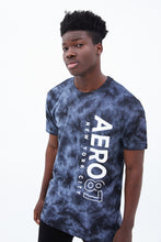AERO Tie Dye Aero 87 Vertical Print Graphic Tee thumbnail 4