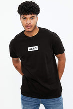 AERO Box Logo Puff Print Graphic Tee thumbnail 2