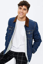 Sherpa Lined Denim Jacket thumbnail 5