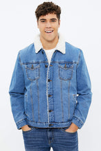 Sherpa Lined Denim Jacket thumbnail 1