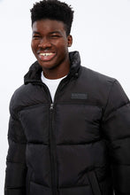 Aéropostale Mock Neck Colour Block Puffer thumbnail 8